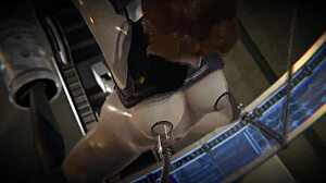 Final Fantasy 7 Remake: Jessie Rasberry Rides Sex Machine in 3D