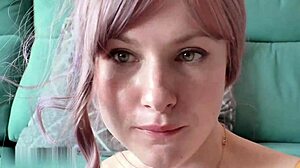 Juicy Beauty Sucks Dick Deep and Swallows Cum Eagerly