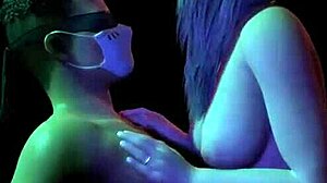 VR Cuddle Mocap Striptease And Fuck