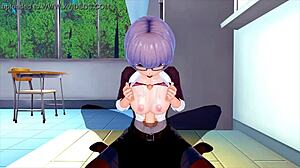 Female Teacher Rides for Energy in 3D Hentai