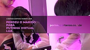 lua the virtual slut takes wife's place