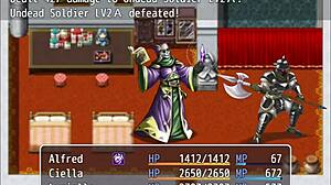 amiga do príncipe estava fazendo coisa debaixo do balcão do tarado - ntr sisters - ciella & luciella - parte 8