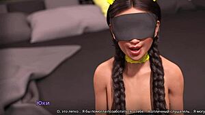 In this 3D cartoon, the sexy big-titted heroine GETS ROUGHLY LICKED in outdoor missionary position