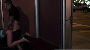 Valerie White in punk bondage.