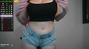 Pretty Curvy Young 18+ Girl Plays With Dildo In Bedroom