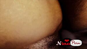 my fuck buddy bangs my pussy hard, leading to intense orgasm.