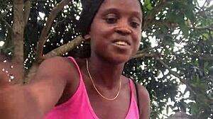 crazybitch unboxes packaged in front of strangers