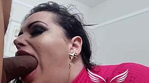 BIG BAMBU GIVING CUMSHOT IN ANGEL LIMA'S PUSSY WITH MONSTER COCK