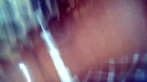 Mature ebony gives sloppy blowjob to BBC?