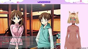 Vtuber Lewdneko Plays Go Go Nippon And Masturbates Part 4