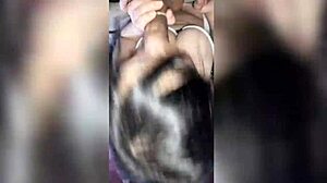 Beautiful Colombian in Miniskirt Doggystyle Bent Over