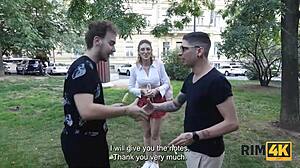 Lust For Ass! Rim That Nerd's Fetish On Sofa!