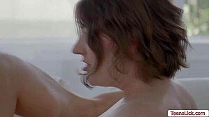 Super Hot Lesbian Drips Wet Squirt During Intense Face Sitting