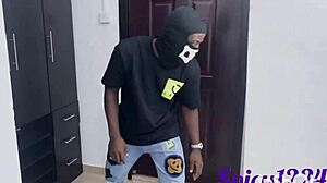 Thief Breaks into Lady's House, Gets Fucked in Big Ass Screaming