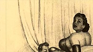 vintage drawings from retro comics and anime collections 😊