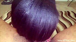 Small 18+ Tits Struggle with Big Black Cock in POV Interview