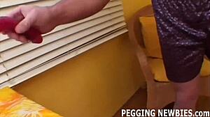 I want to shove my strapon deep inside you, white boy