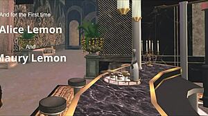 Blonde babe handles monster cock in intense anal and pussy play.