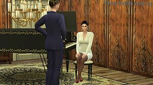 Meghan Duchess Rides Big Cock in Anal Cowgirl, Squirting During Doggystyle Sex