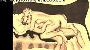 Wow, Vintage Erotic Drawings in Anime Style!