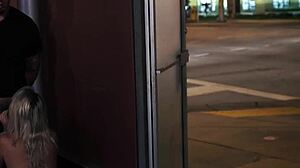 Valerie White in punk bondage.