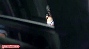 Jeny Smith Walks In Public Without Panties