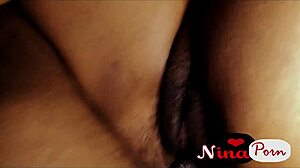 my fuck buddy bangs my pussy hard, leading to intense orgasm.