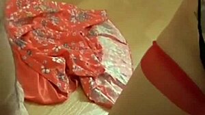 Pov video sexy striptease ends in a very wet blowjob and fuck for an italian