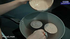 She Loves Pancakes And A Good Fuck For Breakfast Every Morning