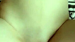 teen finally agrees to record video but hides face in swingers blowjob