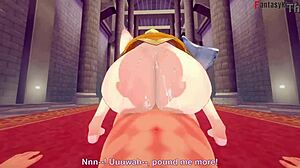 Lalatina Darkness Feels Intense Pleasure in Naked Hentai Fuck