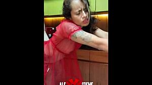 i made my wife squirt in the kitchen