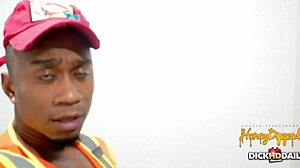 Devin drills ebony pipes outdoors