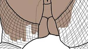 Look at This Black Big Booty Bent Over in Doggy Style!