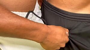 Brazilian and Chilean engage in intense interracial anal sex and blowjob.