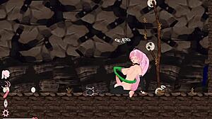 futa hentai gameplay with anime characters in fantasy world