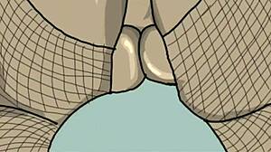 Look at This Black Big Booty Bent Over in Doggy Style!