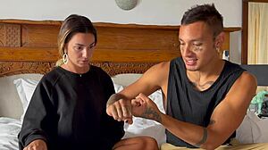 roxy fox provides rimming tutorial with anal finger in gay femdom