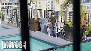 I'm perv watching sexy paige owens get drilled