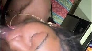 convinced my gay hg to suck my fat dick she called her gf to watch