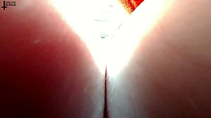 Tiny 18+ Man Hides In Giantess's Huge Tits