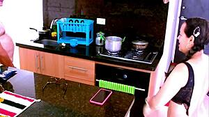 let me surprise you in the kitchen with monster cock gaping her big ass 😍