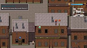 Detective girl battles old man and giant robot in steam city adventure