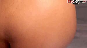 Slim latina in nylons at sex meeting