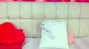 I’m Shocked Seeing My Classmate Squirting on Webcam