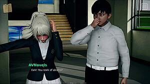 My Bully Becomes My Lover With His Monster Cock In This Game