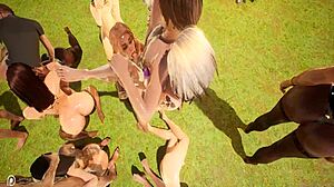 shey 2 in an intriguing anime hentai 3d cartoon adventure.