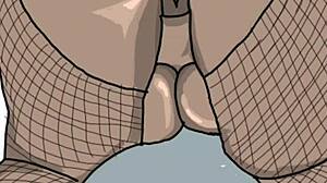 Look at This Black Big Booty Bent Over in Doggy Style!