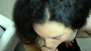 The Dirty Slut Feels Intense Pleasure Sucking A Monster Cock. Her Big Tits Bounce As She Takes It Deep In Pov.