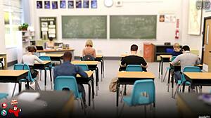 i watch the naked college professor in university of problems episode 124